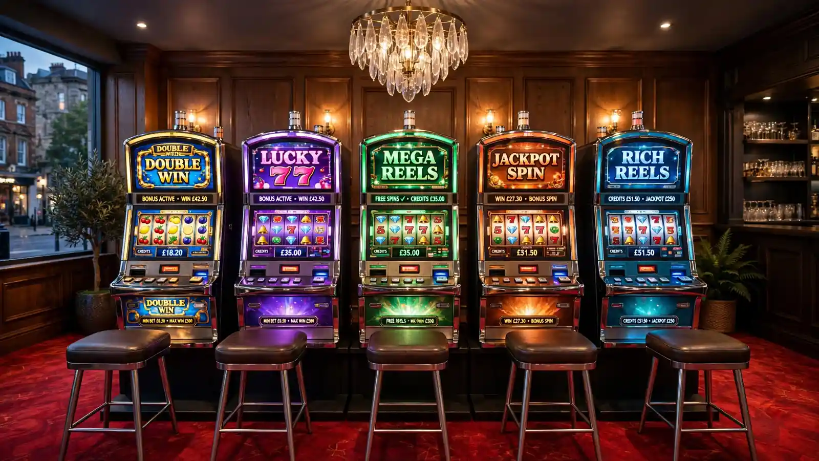 Find casino slots by provider and game type
